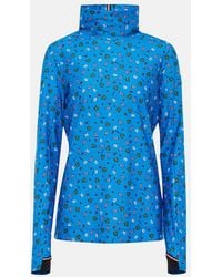 Moncler Genius - X Naj-Oleari 3 Moncler Grenoble Printed Turtleneck Ski Top - Lyst