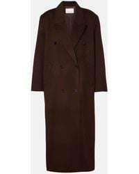 Frankie Shop - Gaia Double-Breasted Wool-Blend Coat - Lyst