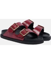 Birkenstock - Sandalen Arizona Aus Leder - Lyst