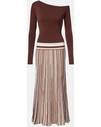 Faithfull the Brand - Citara Knitted Cotton-Blend Maxi Dress - Lyst