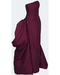 Marmar Halim - Bustier-Robe Aus Taft - Lyst