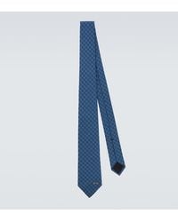 Gucci - Gg Silk Jacquard Tie - Lyst