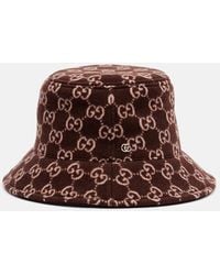 Gucci - Gg Wool Bucket Hat - Lyst