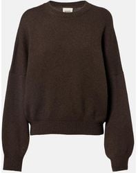 KHAITE - Margaux Cashmere Sweater - Lyst