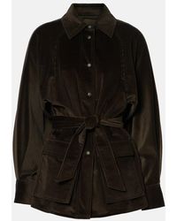 Max Mara - Chaqueta Mattia De Pana De Algodon - Lyst
