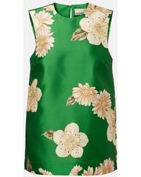 ALÉMAIS - Sage Floral Top - Lyst