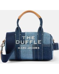 Marc Jacobs - The Duffle Mini Denim Shoulder Bag - Lyst