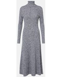 JOSEPH - Robe A Col Roule En Laine Et Soie - Lyst