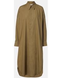 Frankie Shop - Bloom Cotton Poplin Shirt Dress - Lyst