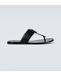 Tom Ford - Leather Thong Sandals - Lyst