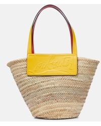 Christian Louboutin - Loubishore Woven Tote - Lyst