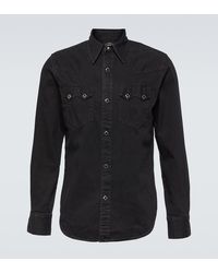 RRL - Camicia Di Jeans Sawtooth West - Lyst