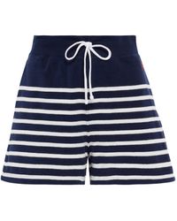 Damen Bekleidung Kurze Hosen Cargo Shorts Polo Ralph Lauren Seide Shorts aus Seide in Natur 