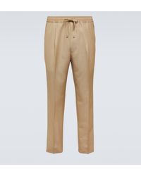 Comme des Garçons - Wool And Mohair Twill Slim Pants - Lyst