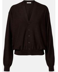 Lemaire - Twisted Wool-Blend Cardigan - Lyst