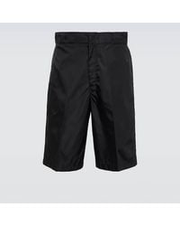 Prada - Re-Nylon Bermuda Shorts - Lyst