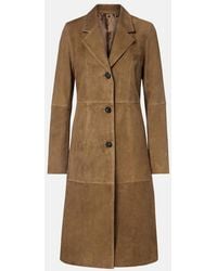 TOTEME - Suede Coat - Lyst