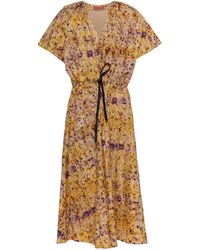 Altuzarra - Romy Floral Cotton Midi Dress - Lyst