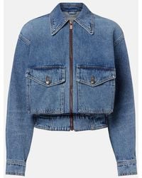 Magda Butrym - Denim Jacket - Lyst