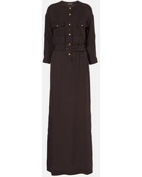 Tom Ford - Striped Belted Shirt Dress - Lyst