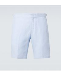 Orlebar Brown - Norwich Linen Shorts - Lyst