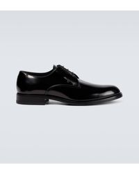 Tod's - Patent Leather Derby Shoes - Lyst