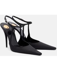 Saint Laurent - Manon 110 Slingback Pumps - Lyst