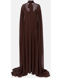 De La Vali - Nila Chiffon Gown - Lyst