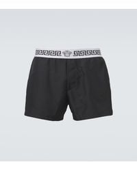 Versace - Badeshorts Greca - Lyst