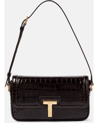 Tom Ford - Wallis E/w Small Patent Leather Shoulder Bag - Lyst