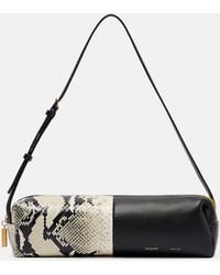KHAITE - Kye Paneled Leather Shoulder Bag - Lyst