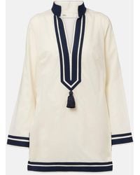 Tory Burch - Cotton Voile Tunic - Lyst