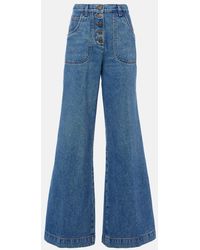 Etro - High-Rise Flared Jeans - Lyst