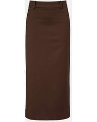 Frankie Shop - Alrose High-Rise Midi Skirt - Lyst