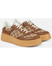Gucci - Gg Canvas Low-Top Trainers - Lyst