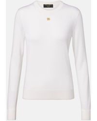 Dolce & Gabbana - Dg Cashmere And Silk Sweater - Lyst