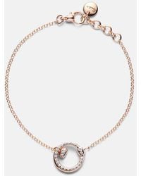 Pomellato - Together 18Kt Rose Chain Bracelet With Diamonds - Lyst