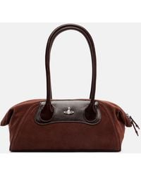 Vivienne Westwood - Tote Bag Shirley Small Aus Veloursleder - Lyst