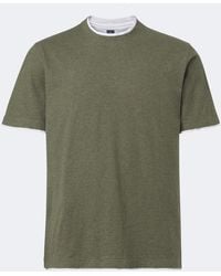 Fedeli - Cotton Jersey T-Shirt - Lyst
