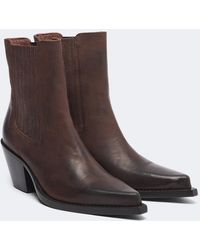 Paris Texas - Dallas Leather Cowboy Boots - Lyst