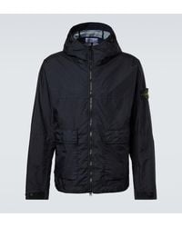 Stone Island - Compass Hooded Jacket - Lyst