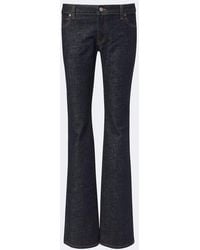KHAITE - Conforti Cotton Bootcut Jeans - Lyst