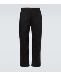 Studio Nicholson - X Aaron Levine Denver Cotton Straight Pants - Lyst