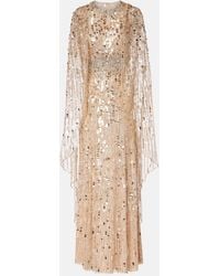 Jenny Packham - Embellished Honey Dew Gown - Lyst