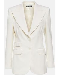 Dolce & Gabbana - Wool-Blend Blazer - Lyst