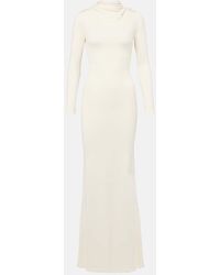 AYA MUSE - Maxikleid Viva Aus Seide Und Kaschmir - Lyst
