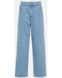 Isabel Marant - Valeria Mid-Rise Straight Jeans - Lyst
