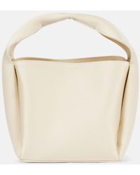TOTEME - Petite Satin Bucket Bag - Lyst