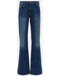 Magda Butrym - Low-Rise Flared Jeans - Lyst