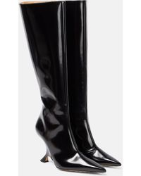 Bottega Veneta - Rocket Leather Knee-high Boots - Lyst